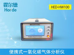 便携式一氧化碳气体分析仪，可同时检测环境的温湿度